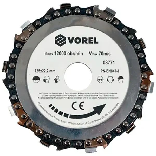 Disc circular Vorel VOR08771  photo 1