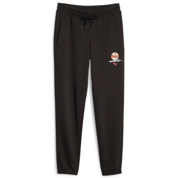 Pantaloni sportivi pentru femei Puma Swxp Worldwide Sweatpants Tr XS/ Black photo 1