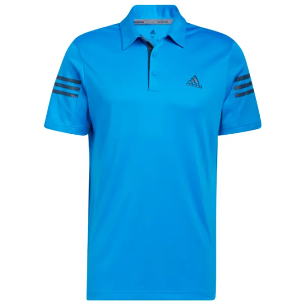 Tricou polo pentru bărbați Adidas 3 Stripes Slv Polo Blue photo 1 Tricou polo pentru bărbați Adidas 3 Stripes Slv Polo Blue photo 1