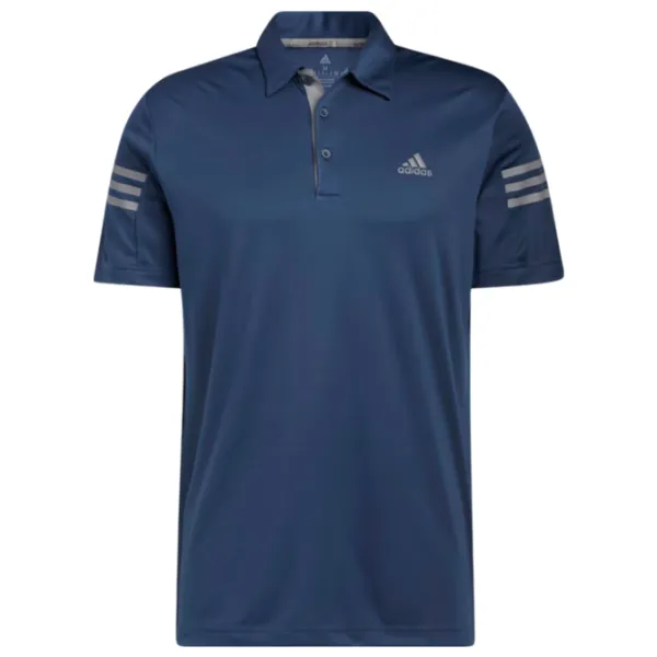 Tricou polo pentru bărbați Adidas 3 Stripes Slv Polo Navy photo 1 Tricou polo pentru bărbați Adidas 3 Stripes Slv Polo Navy photo 1