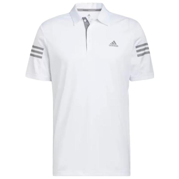 Футболка поло для мужчин Adidas 3 Stripes Slv Polo Белый photo 1