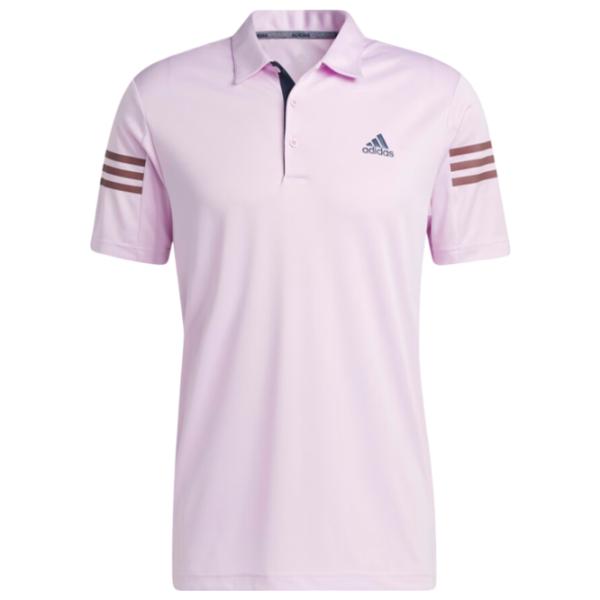 Tricou polo pentru bărbați Adidas 3 Stripes Slv Polo Purple photo 1