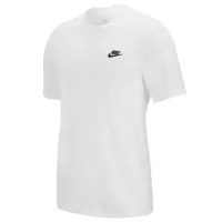 Tricou pentru bărbați Nike tswear Club 100% bumbac/ White