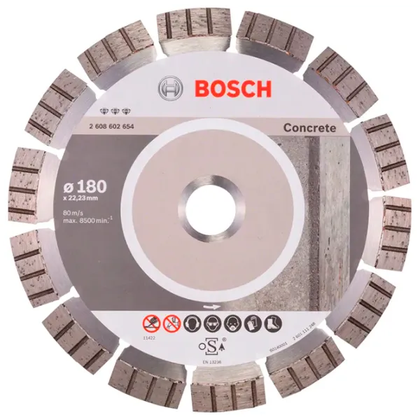 Disc diamantat segmentat Bosch B2608602654  photo 1