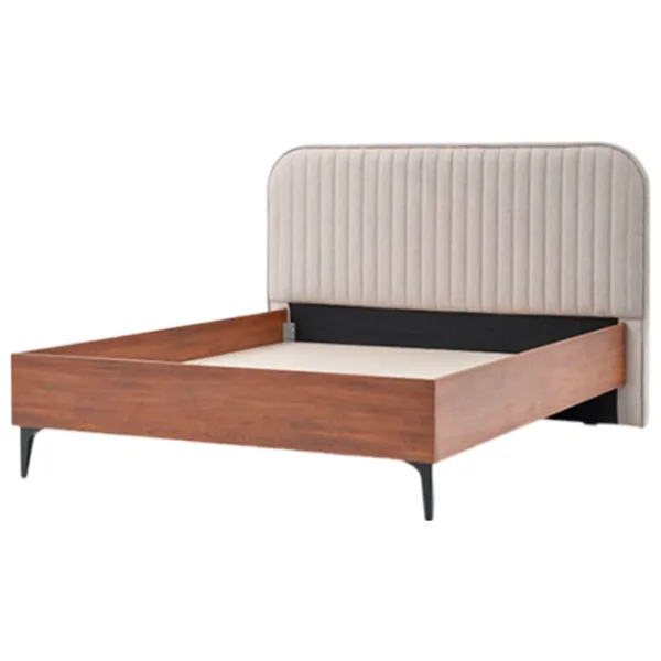 Кровать Dogtas Nova 160 x 200 см/ ЛДСП/ Серый photo 1