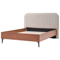 Кровать Dogtas Nova 160 x 200 см/ ЛДСП/ Серый