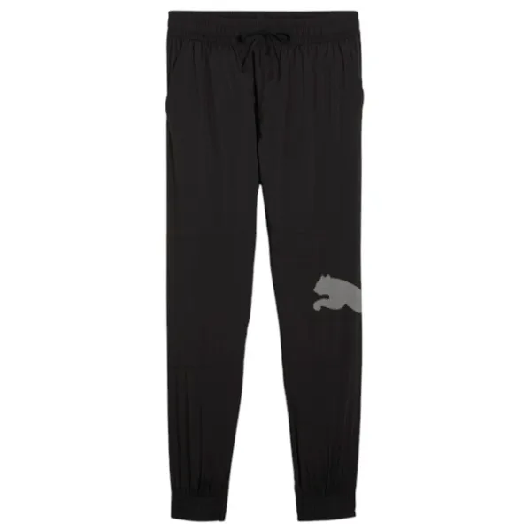 Pantaloni sportivi pentru bărbați Puma Train All Day Big Cat Woven Pant L / Black photo 1