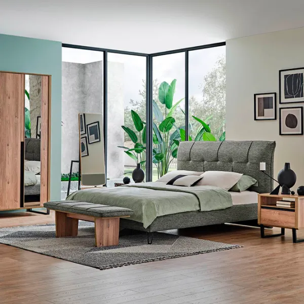 Кровать Dogtas Solid 180 x 200 см / ЛДСП / Зеленый photo 10