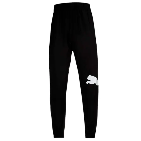 Pantaloni sportivi pentru bărbați Puma Train All Day Big Cat Woven Pant S / Black photo 1