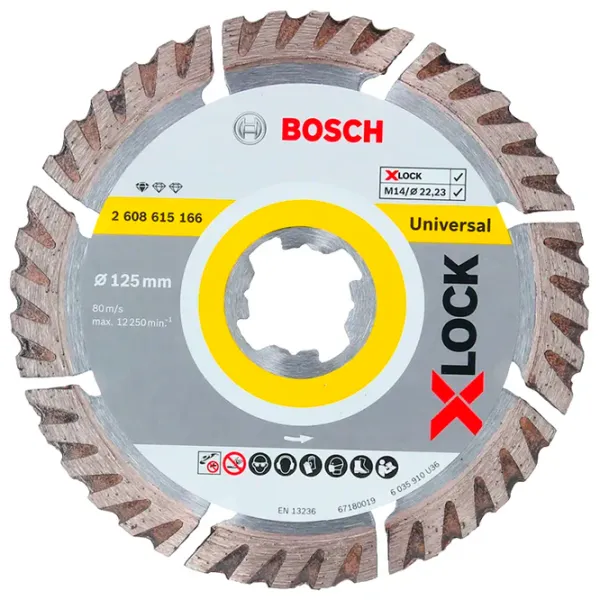 Алмазный отрезной диск Bosch B2608615166  photo 1
