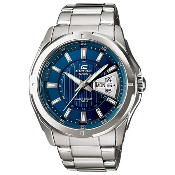 Ceas de mână pentru bărbați Casio EF-129D-2A Cuarț/ 45 mm photo 1 Ceas de mână pentru bărbați Casio EF-129D-2A Cuarț/ 45 mm photo 1