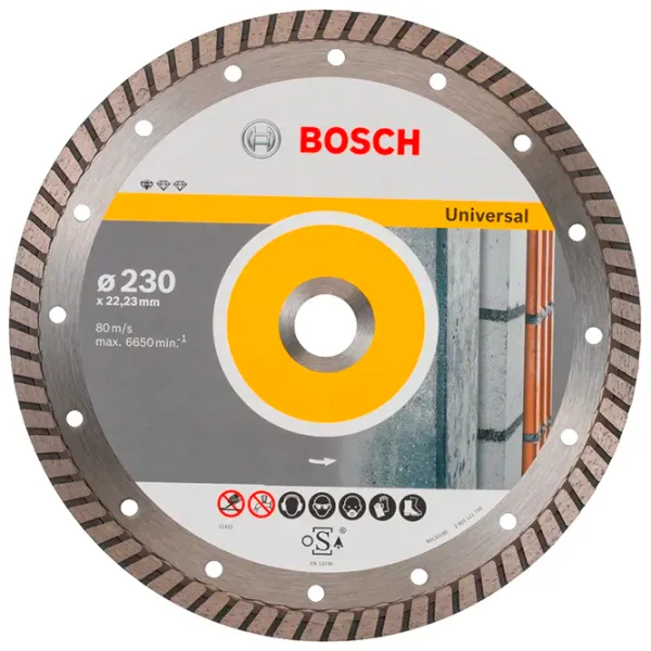 Диск алмазный сплошной Bosch B2608602397  photo 1