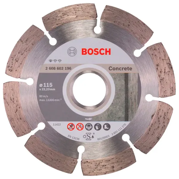 Алмазный отрезной диск Bosch B2608602196  photo 1