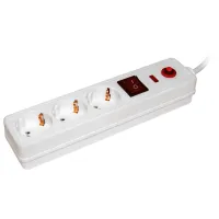 Prelungitor IEK WFP10-16-03-01 1.5 m White