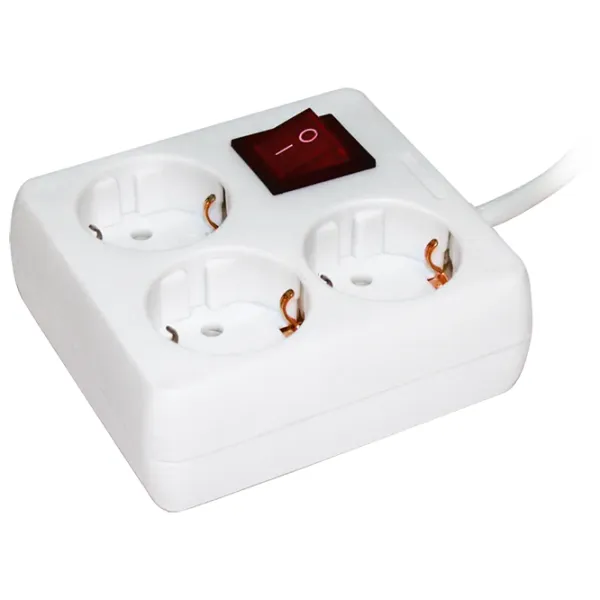 Prelungitor IEK WYP30-16-03-05-ZK-N 5 m White photo 1