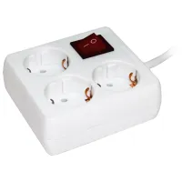 Удлинитель IEK WYP30-16-03-05-ZK-N 5 м Белый