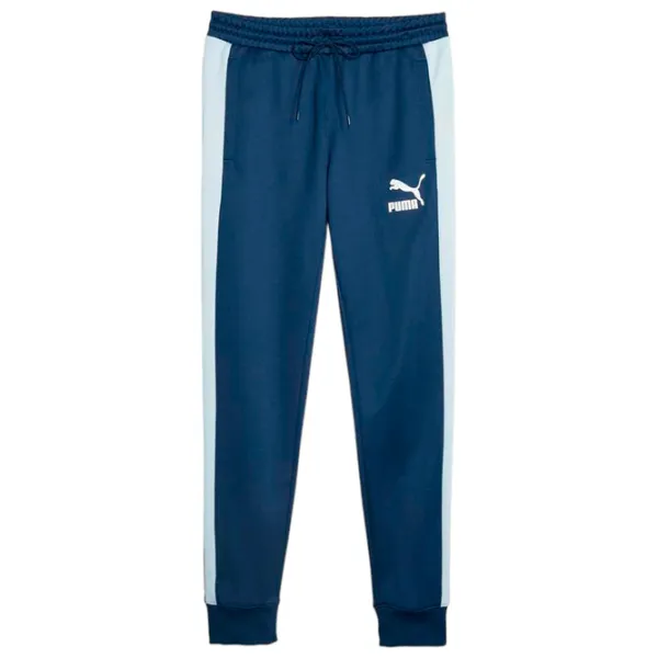 Pantaloni sportivi pentru bărbați Puma T7 Iconic Track Pants (S) Pt XL/ Blue photo 1