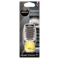 Aromatizator auto Aroma Car Supreme Black/ 8 ml/ pe grila de ventilare