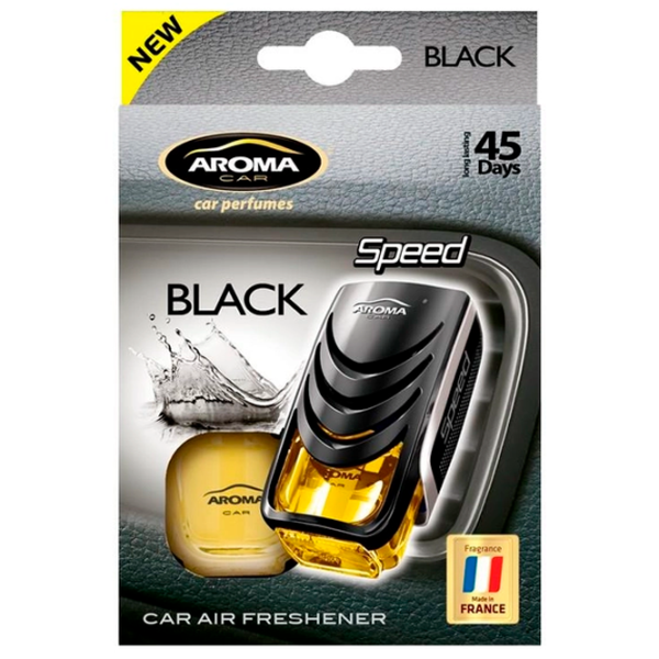 Ароматизатор для авто Aroma Car Speed Black/ 8 мл/ на решетке вентиляции photo 1 Ароматизатор для авто Aroma Car Speed Black/ 8 мл/ на решетке вентиляции photo 1