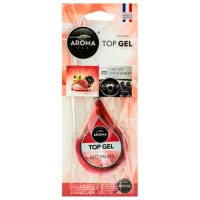 Ароматизатор для авто Aroma Car Top Gel Красные фрукты/ на решетке вентиляции, на зеркале
