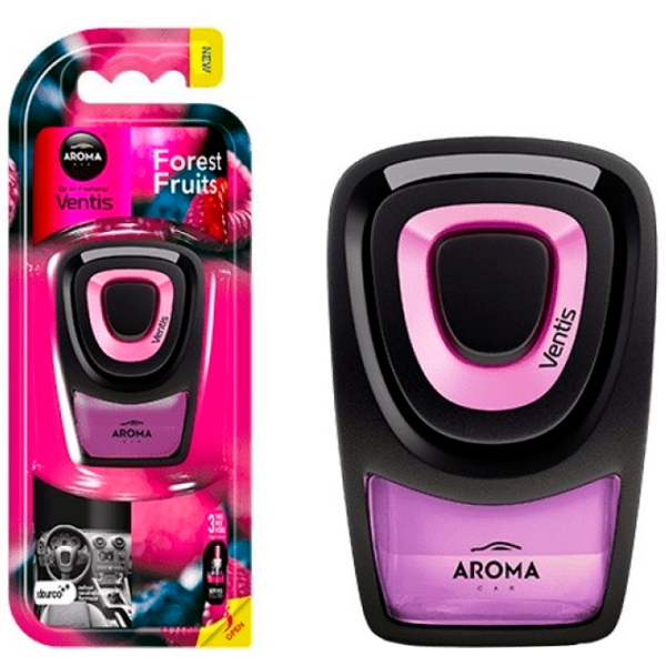 Ароматизатор для авто Aroma Car Ventis Лесные фрукты/ 8 мл/ на решетке вентиляции photo 1 Ароматизатор для авто Aroma Car Ventis Лесные фрукты/ 8 мл/ на решетке вентиляции photo 1