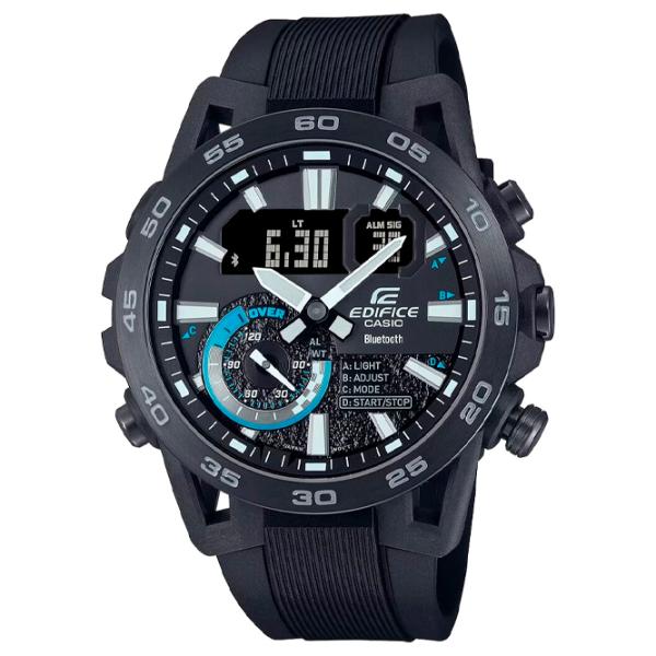 Ceas de mână pentru bărbați Casio ECB-40PB-1AEF Cuarț/ 52 mm photo 1