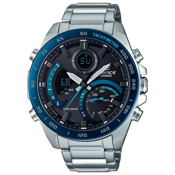 Наручные часы для мужчин Casio ECB-900DB-1B Кварцевый/ 51 мм photo 1 Наручные часы для мужчин Casio ECB-900DB-1B Кварцевый/ 51 мм photo 1