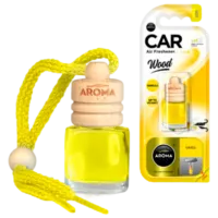 Aromatizator auto Aroma Car Wood Vanilla/ 6 ml/ pe oglindă
