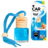Ароматизатор для авто Aroma Car Wood Океан/ 6 мл/ на зеркале