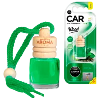 Aromatizator auto Aroma Car Wood Green tea/ 6 ml/ pe oglindă
