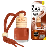 Ароматизатор для авто Aroma Car Wood Anti Tabacco/ 6 мл/ на зеркале