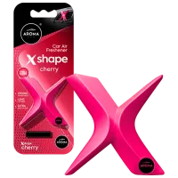 Ароматизатор для авто Aroma Car X-Shape Вишня/ на решетке вентиляции