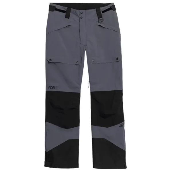 Спортивные брюки для мужчин 4F snowboard trousers 15,000 membrane XXL / Серый photo 1