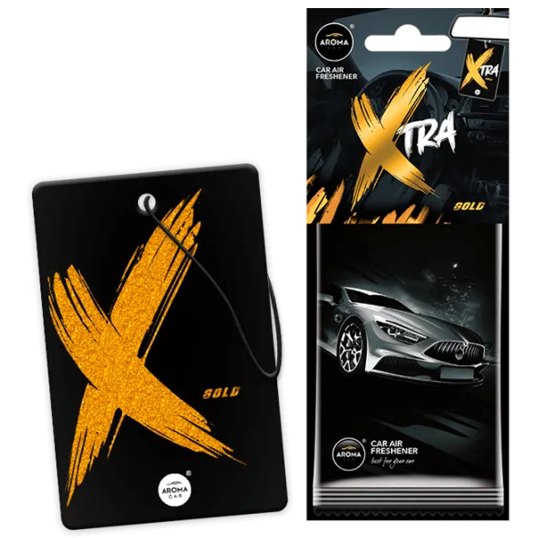 Aromatizator auto Aroma Car Xtra Gold/ pe oglindă photo 1