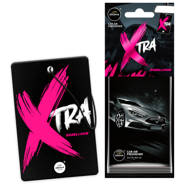 Aromatizator auto Aroma Car Xtra Bubble Gum/ pe oglindă photo 1
