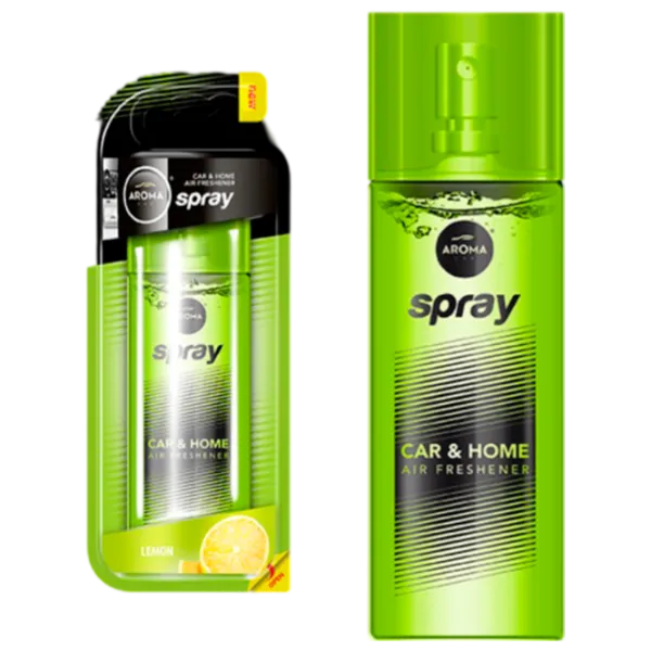 Aromatizator auto Aroma Car Pump Spray Lemon/ 50 ml/ spray photo 1 Aromatizator auto Aroma Car Pump Spray Lemon/ 50 ml/ spray photo 1