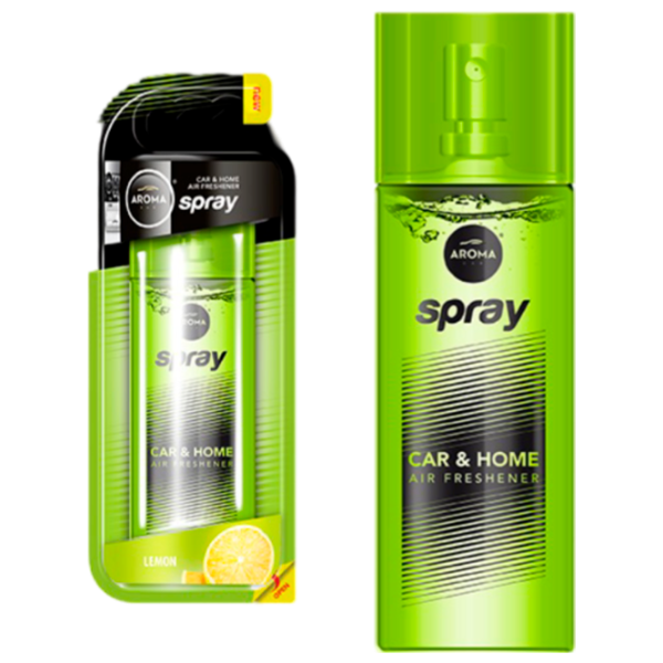 Aromatizator auto Aroma Car Pump Spray Lemon/ 50 ml/ spray photo 1 Aromatizator auto Aroma Car Pump Spray Lemon/ 50 ml/ spray photo 1