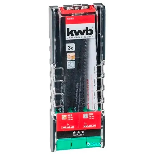 Set pânze KWB K109183  photo 1