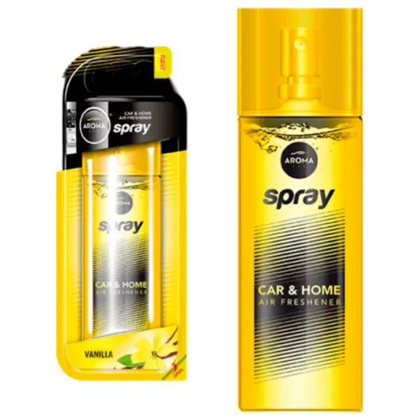 Aromatizator auto Aroma Car Pump Spray Vanilla/ 50 ml/ spray photo 1 Aromatizator auto Aroma Car Pump Spray Vanilla/ 50 ml/ spray photo 1