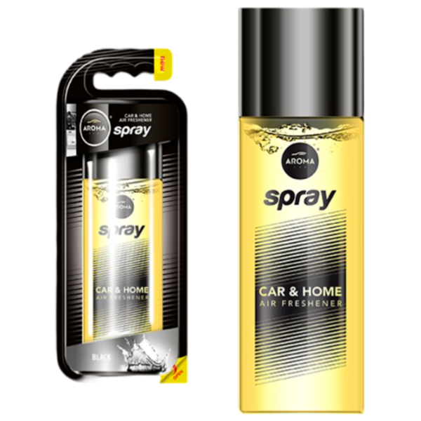 Ароматизатор для авто Aroma Car Pump Spray Black/ 50 мл/ спрей photo 1 Ароматизатор для авто Aroma Car Pump Spray Black/ 50 мл/ спрей photo 1