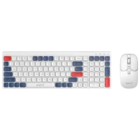 Tastatura & Mouse Havit KB830WB Fără fir/ White