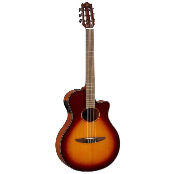 Электроакустическая гитара Yamaha NTX1 BS 4/ 4, Dreadnought, Коричневый Sunburst photo 1