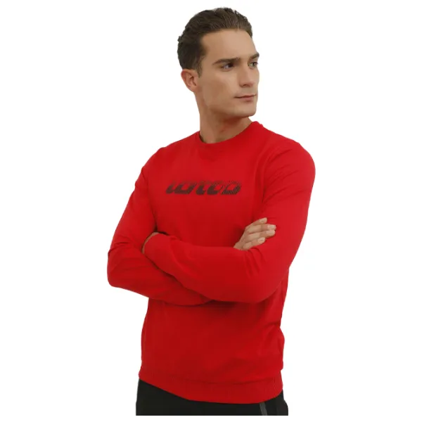 Толстовка для мужчин Lotto 2W M-MANCIO SWEATSHIRT 2PR Прямой/ Красный photo 1