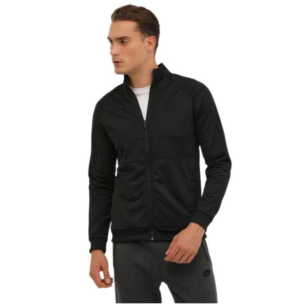 Hanorac pentru bărbați Lotto 2W M-LOT08 WEST TRACK TOP 2PR Drept/ Black photo 1