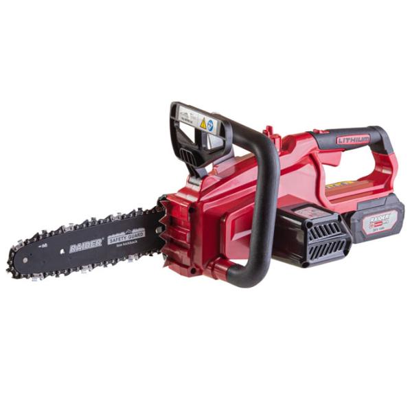 Цепная пила Raider R20 RDP-SCHS20 аккумуляторный/ Красный photo 1 Цепная пила Raider R20 RDP-SCHS20 аккумуляторный/ Красный photo 1