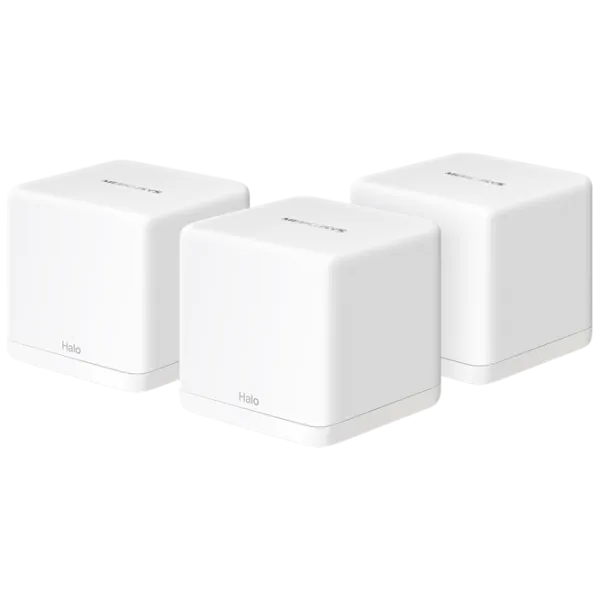 Wi-Fi Роутер Mercusys Halo H60X(3-pack) 300 Мбит/ с/ 1201 Мбит/ с/ Белый photo 1