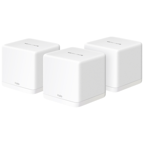Wi-Fi Роутер Mercusys Halo H60X(3-pack) 300 Мбит/ с/ 1201 Мбит/ с/ Белый photo 1