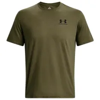 Tricou pentru bărbați Under Armour UA M SPORTSTYLE LC SS-GRN 60% bumbac, 40% poliester/ Darkolivegreen