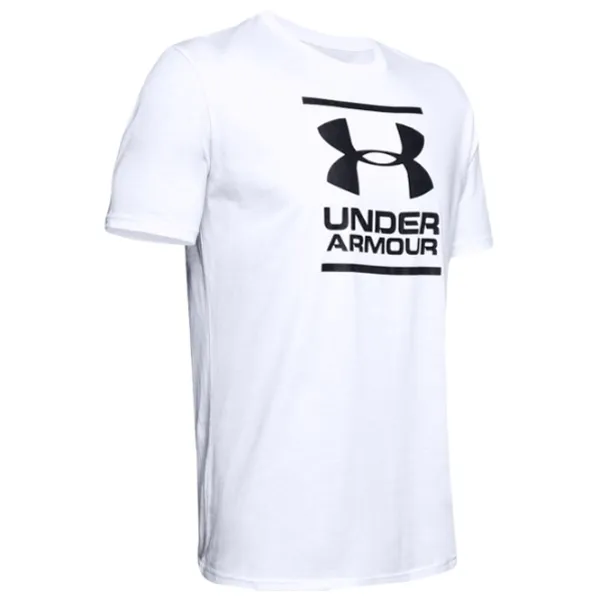 Футболка для мужчин Under Armour UA GL FOUNDATION SS-WHT 60% хлопок, 40% полиэстер/ Белый photo 1 Футболка для мужчин Under Armour UA GL FOUNDATION SS-WHT 60% хлопок, 40% полиэстер/ Белый photo 1