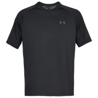 Tricou pentru bărbați Under Armour UA Tech 2.0 SS Tee-BLK 100% poliester/ Black